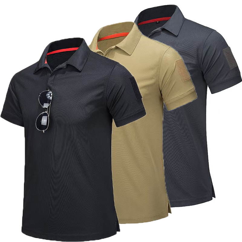 Tactical Military Shirt Cargo - Jersey militar transpirable para hombre, camisetas