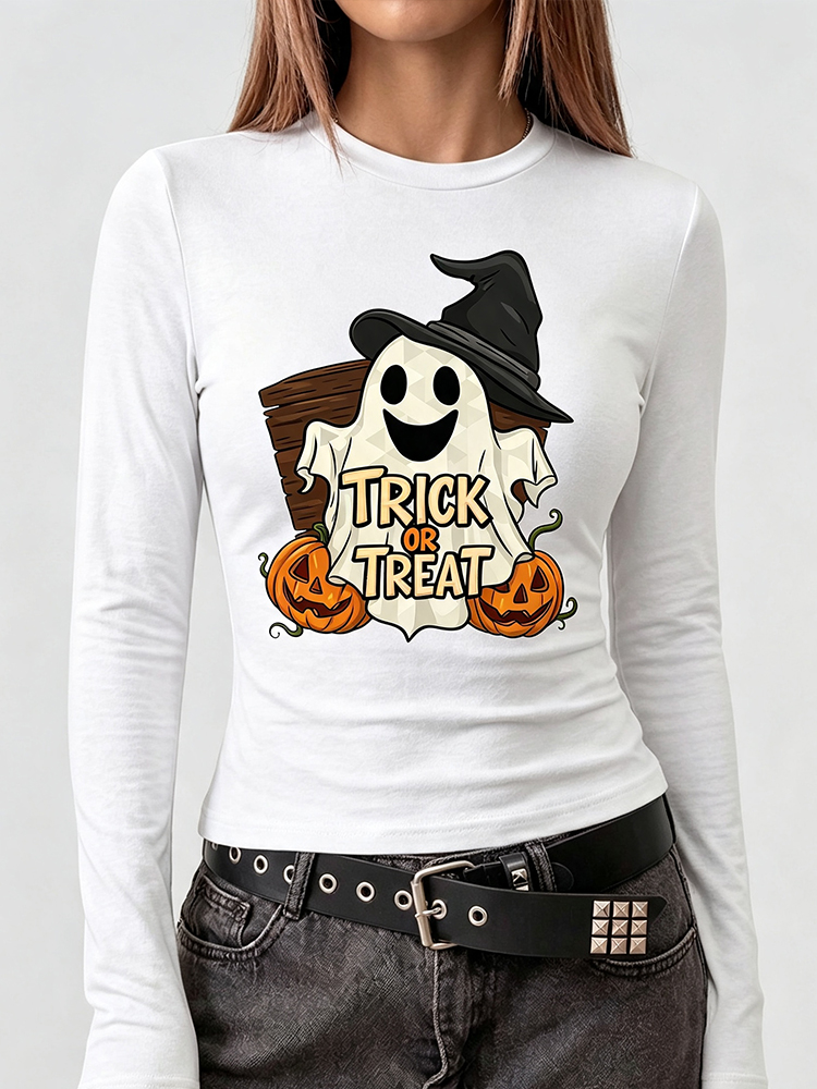 T-Shirts - Camiseta de manga larga con estampado