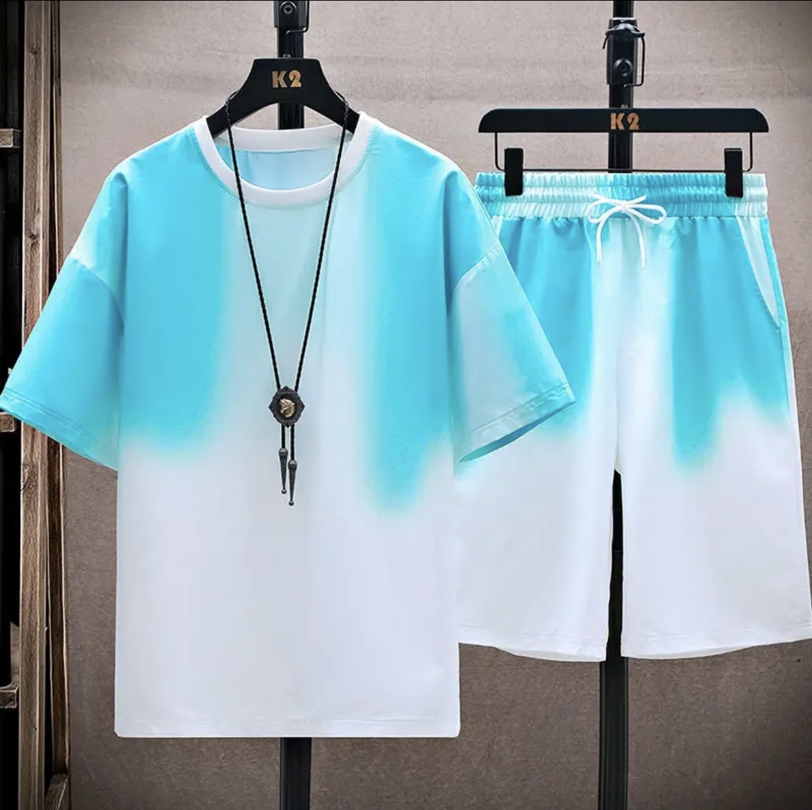 Shorts - Nuevo conjunto de seda helada para
