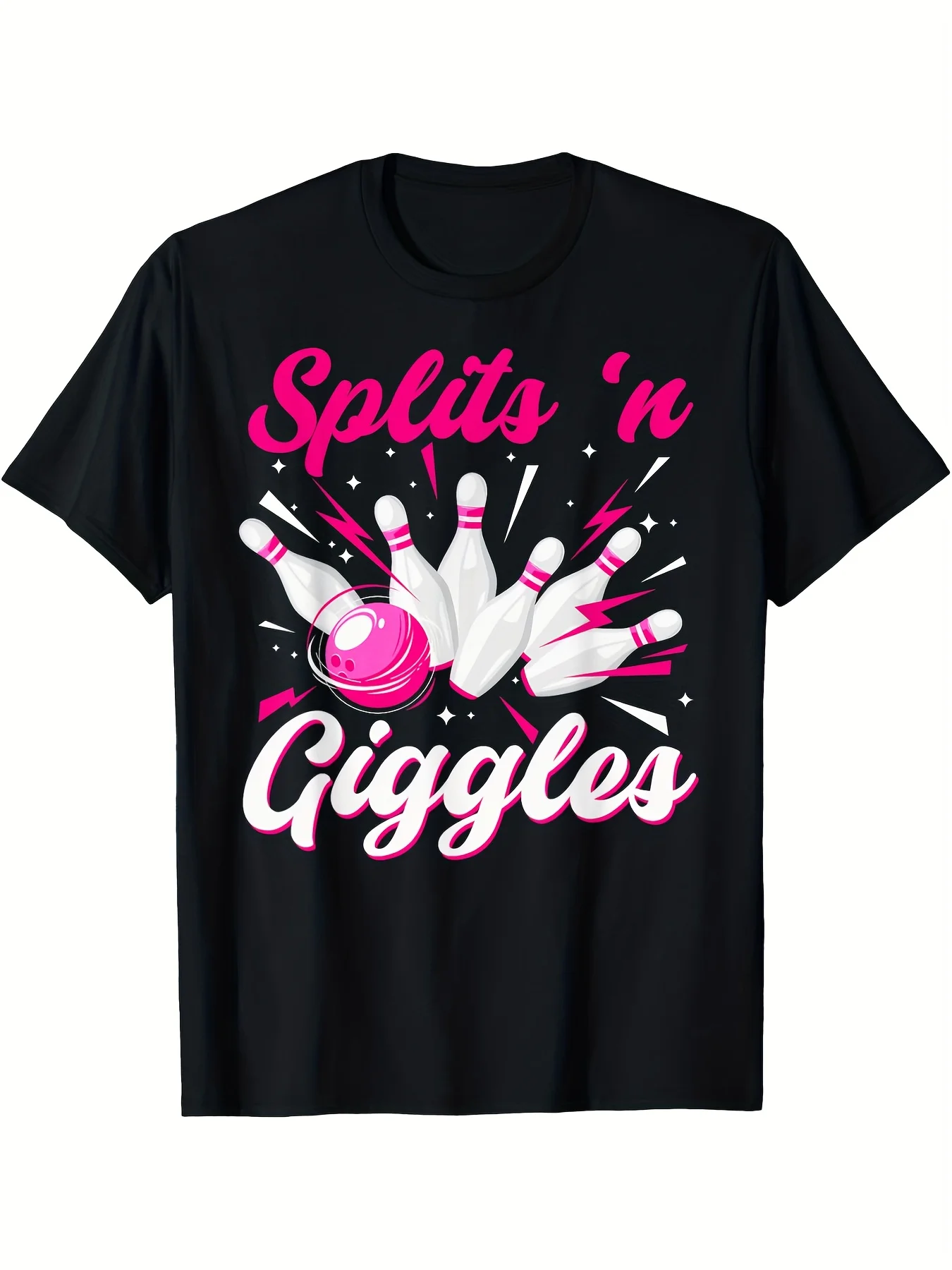 Camiseta divertida con temátic - Short Sleeve Bowling Shirt Retro reseña y precio