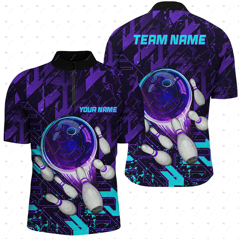 Camisetas Polo de Manga Corta  - Short Sleeve Bowling Shirt Retro reseña y precio