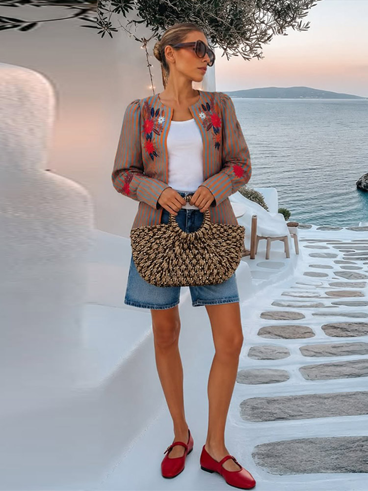 Chaqueta de otoño 2026 con bor - Jackets reseña y precio