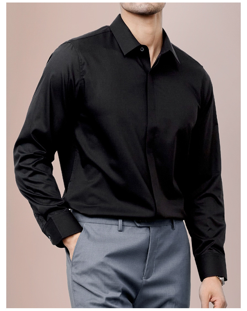 Camisa de Seda para Hombre, Pr - Mens Satin Silk Dress Shirt reseña y precio